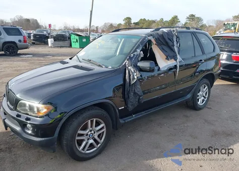 2004 BMW X5 3.0I из США, поврежденный, VIN 5UXFA13574LU22533